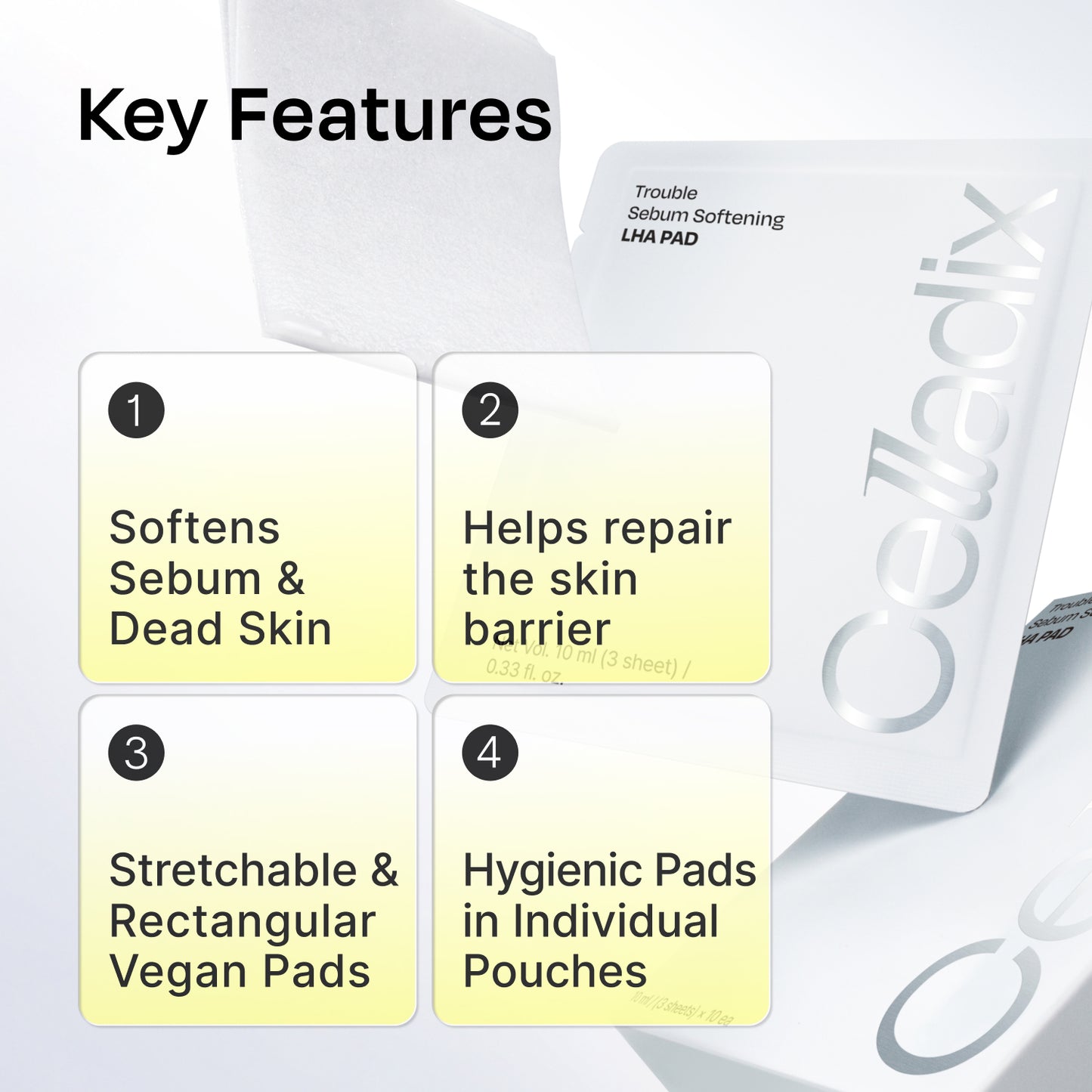 Trouble Sebum Softening LHA PAD