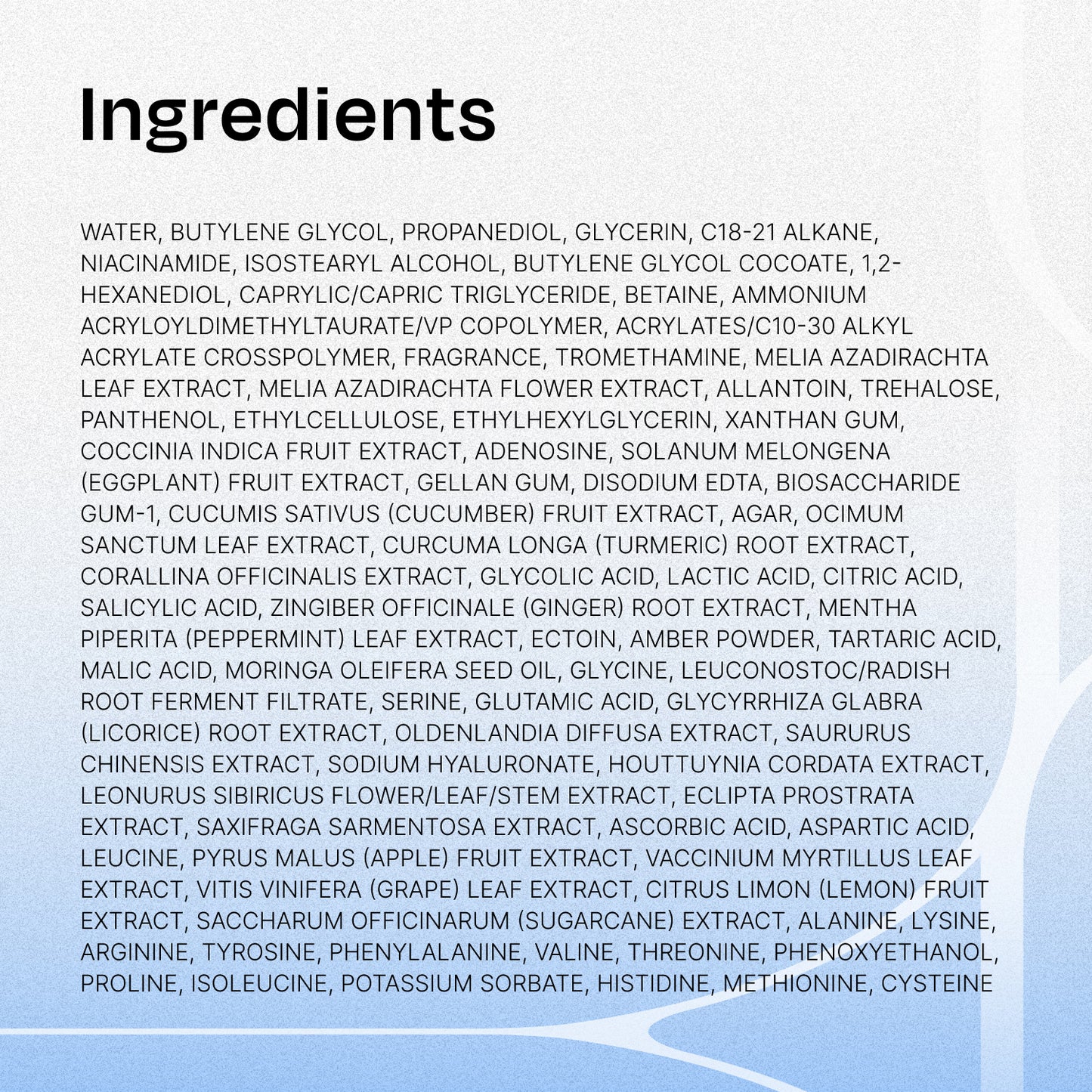 Hyaluronic Frozen Mask