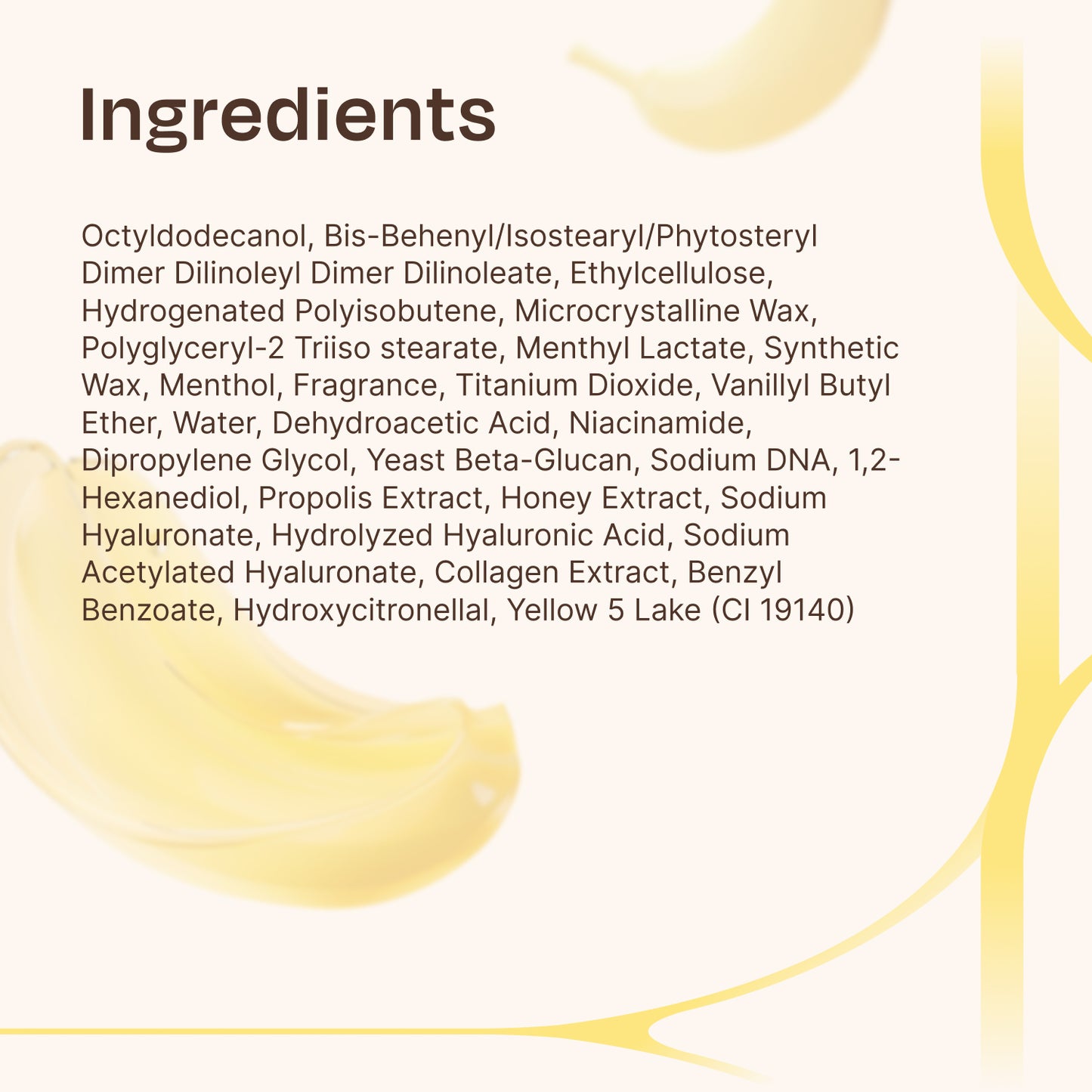 Banana PDRN Lip Plumping Mask