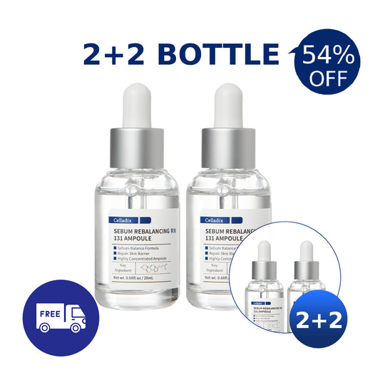 [❤️BEST❤️] Sebum Rebalancing RX 131 Ampoule 4 bottles price of 2(2+2)